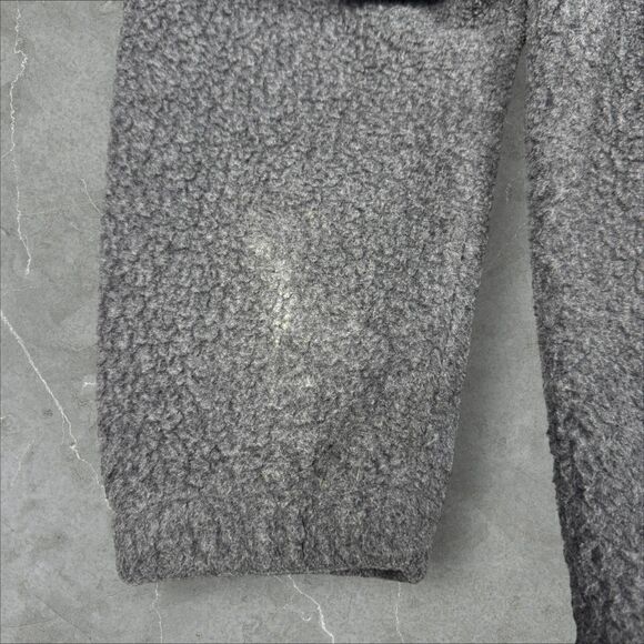 Vintage 80's L.L. Bean 1/4 zip Retro Pullover Collared Fleece Sweater - Medium - Picture 5 of 7